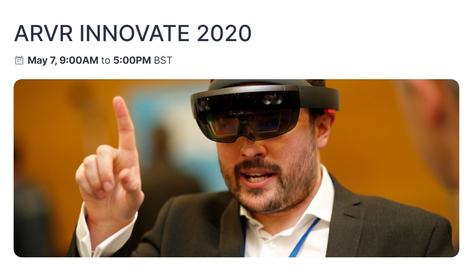 ARVR INNOVATE 2020